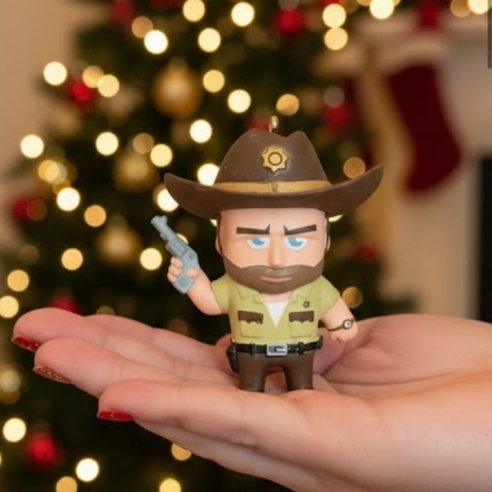 Hallmark Rick Grimes The Walking Dead  Ornament 2015 AMC